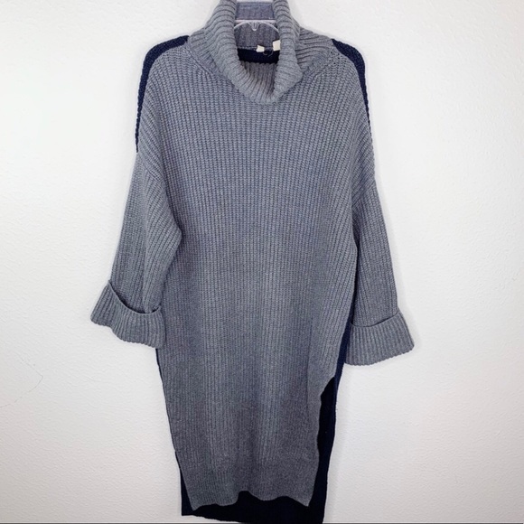 Anthro Moth Slouchy Sweater Tunic Dress H47 - Picture 2 of 7